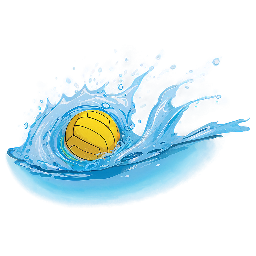 Water Polo Ball In Motion Png 06132024 PNG image