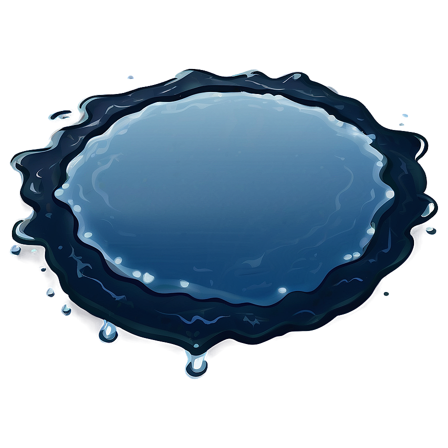 Water Puddle Vector Png Ivp PNG image