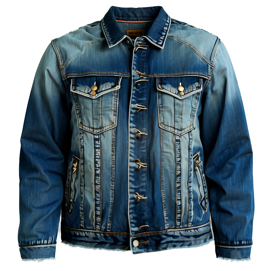 Water Resistant Jean Jacket Png 06132024 PNG image