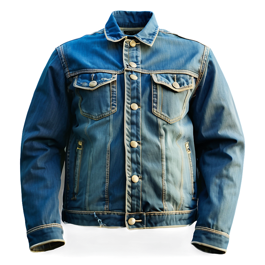 Water Resistant Jean Jacket Png 87 PNG image