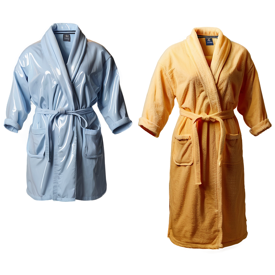 Water-resistant Shower Robe Png 06132024 PNG image