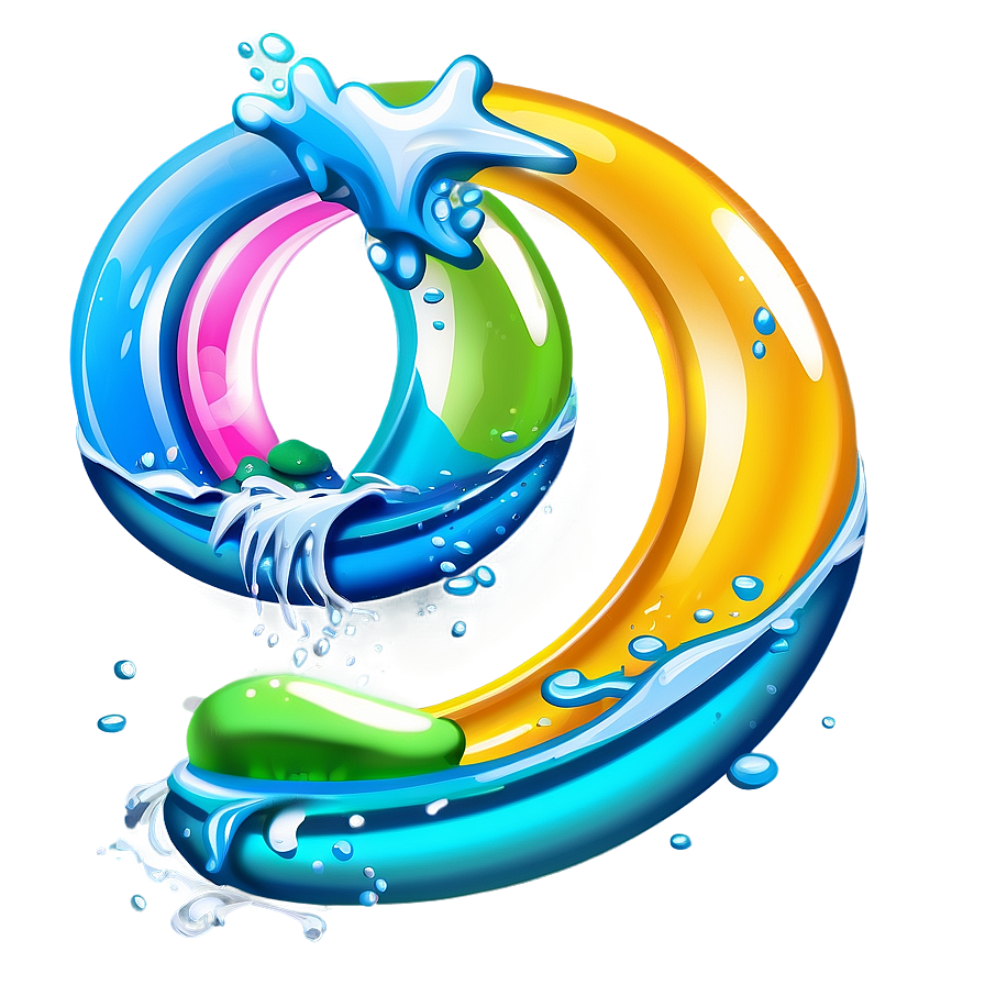 Water Slide Swirl Png Ooh PNG image