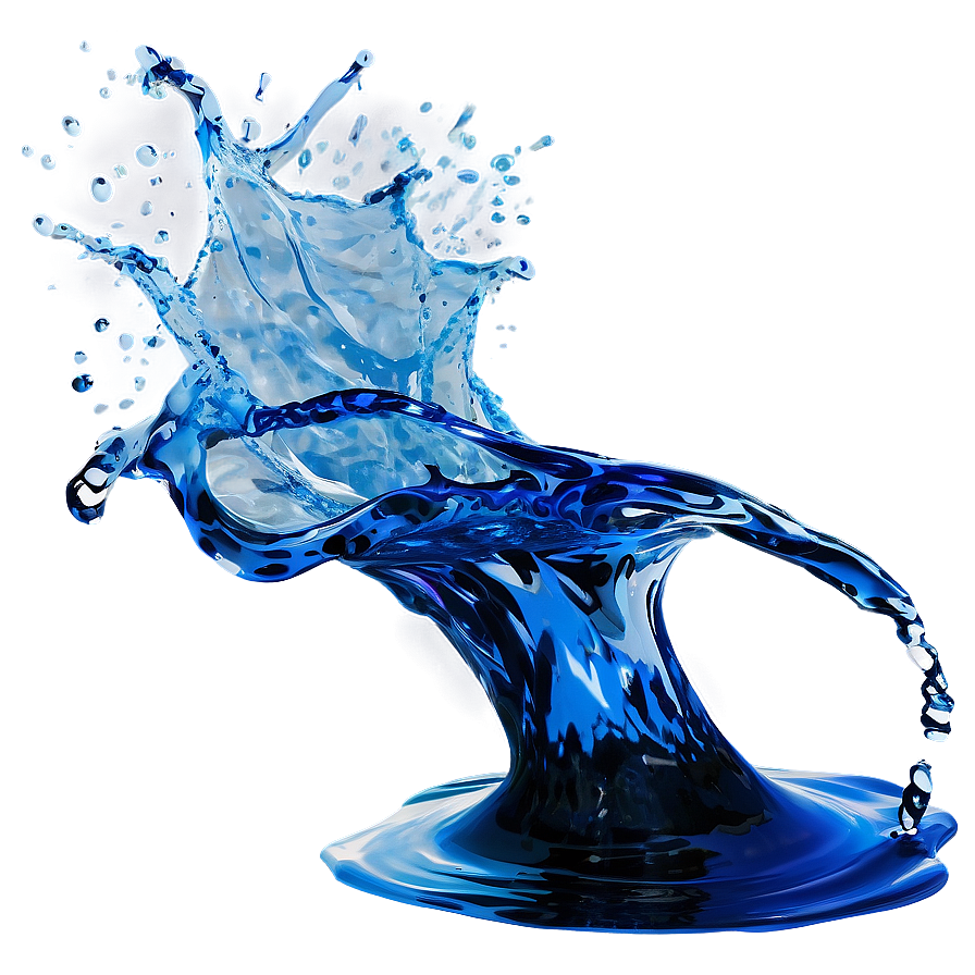 Water Splash Png For Print 05042024 PNG image