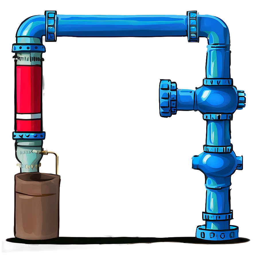 Water Supply Pipe Png 05252024 PNG image