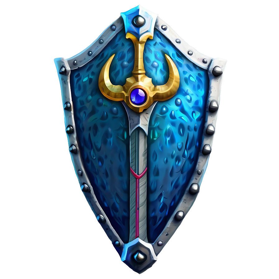 Water Sword And Shield Png 37 PNG image