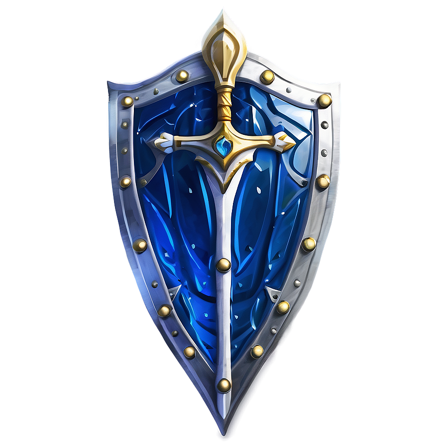 Water Sword And Shield Png 57 PNG image