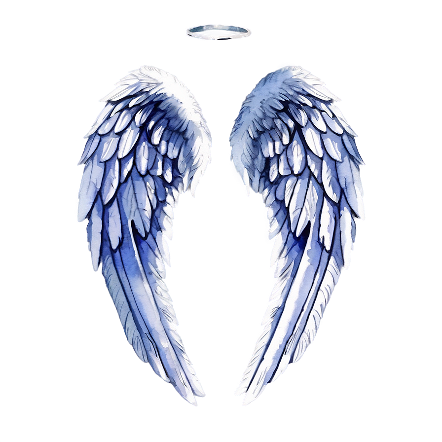 Watercolor Angel Wings Decoration Png 65 PNG image