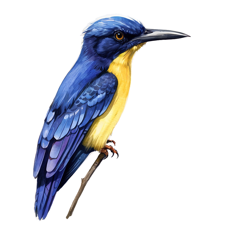 Watercolor Bird Species Png 05032024 PNG image