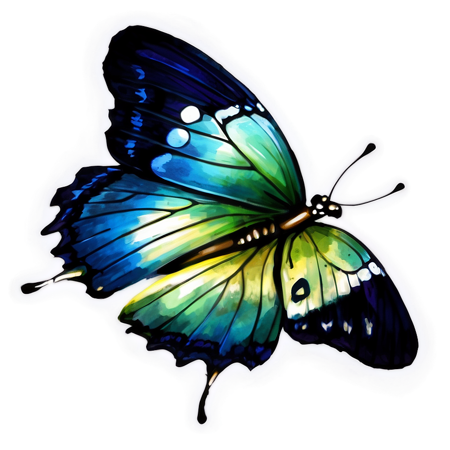 Watercolor Butterfly Clipart Png Uyw PNG image