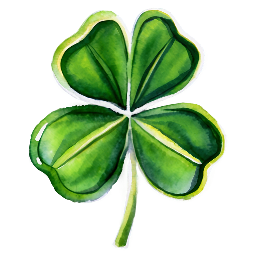 Watercolor Clover Png Lgf85 PNG image