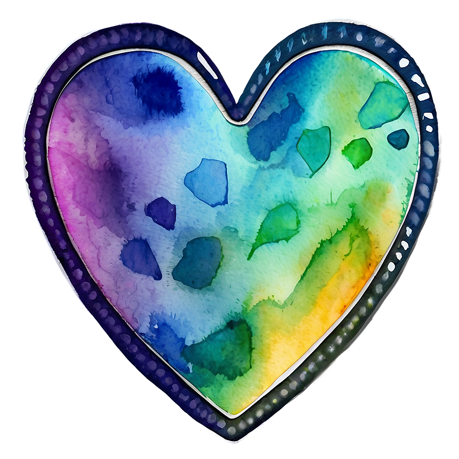 Watercolor Corazon Png Dfd PNG image
