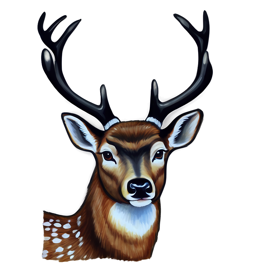 Watercolor Deer Painting Png Eyd PNG image