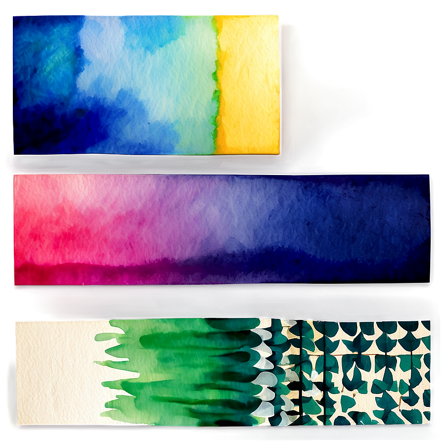 Watercolor Divider Png 06122024 PNG image