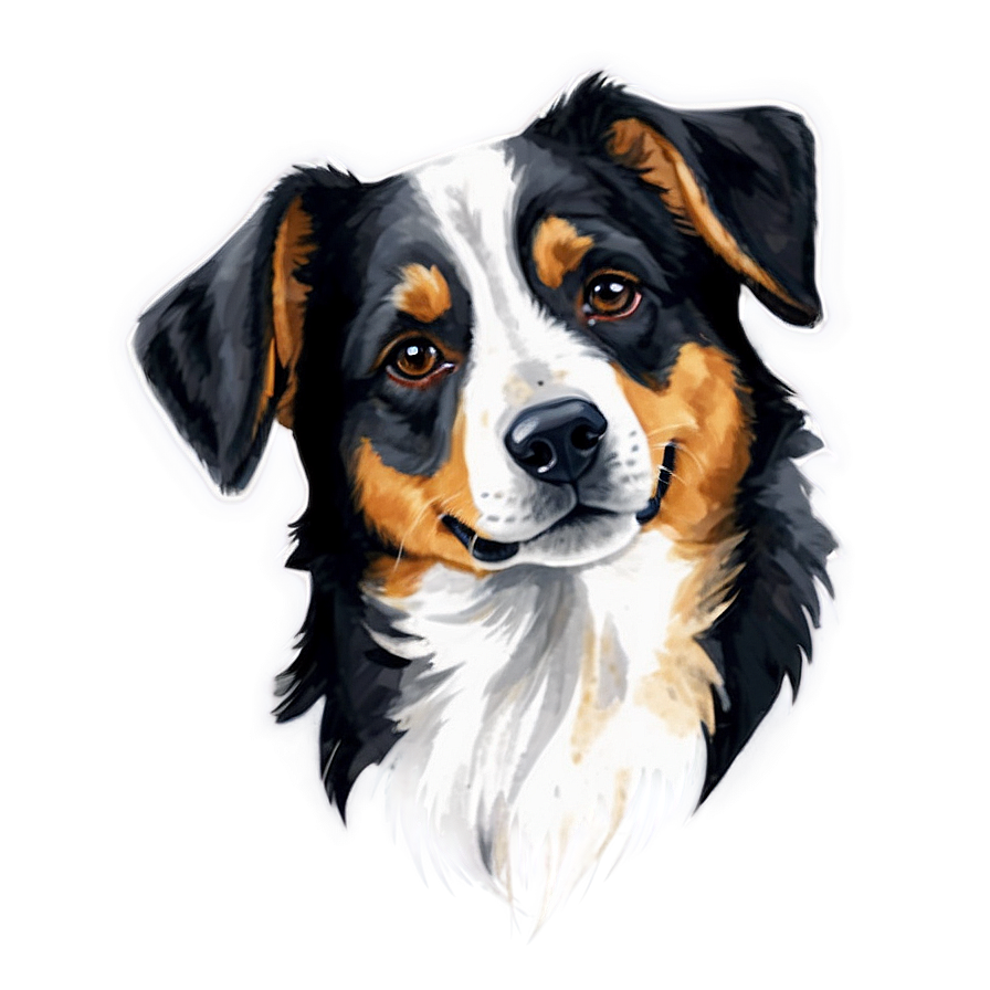 Watercolor Dog Png Ftq92 PNG image