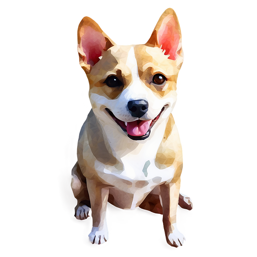 Watercolor Dog Transparent Png Aja PNG image