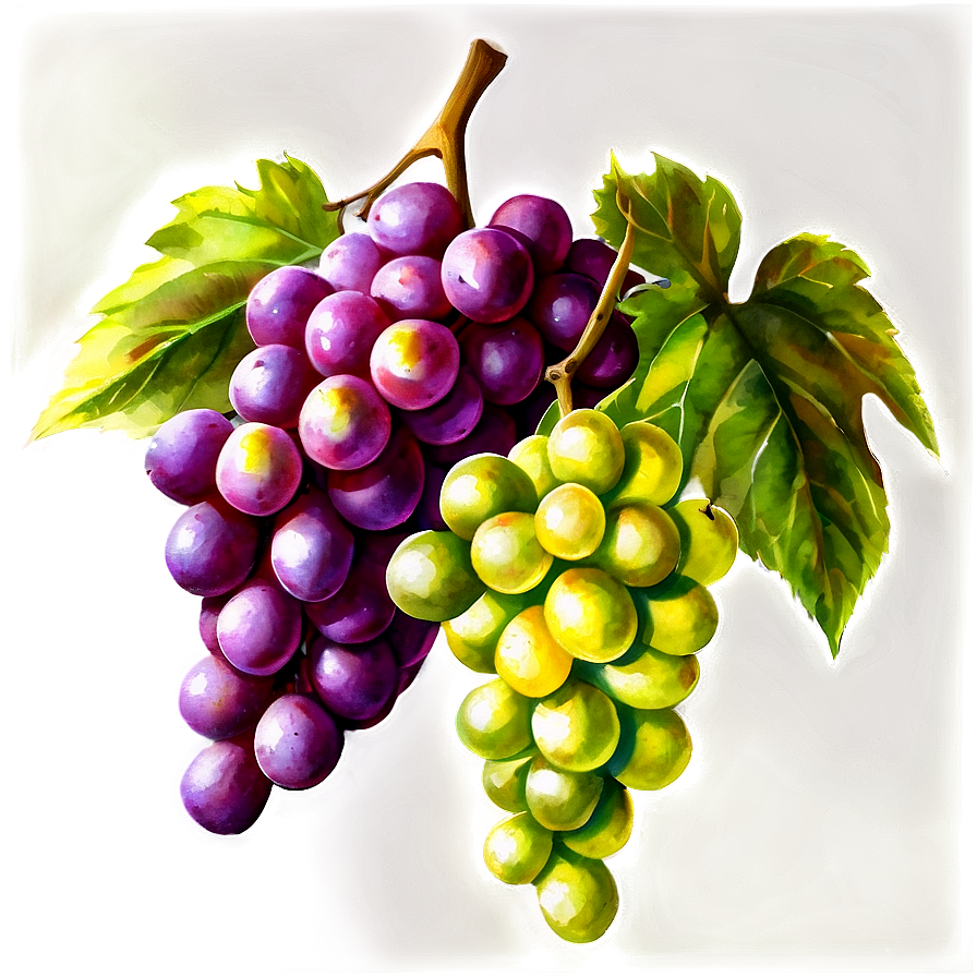 Watercolor Grapes Png Bmn10 PNG image