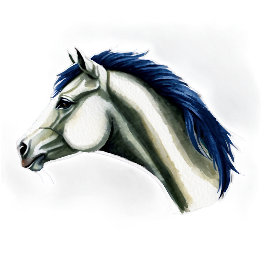 Watercolor Horse Png 05032024 PNG image