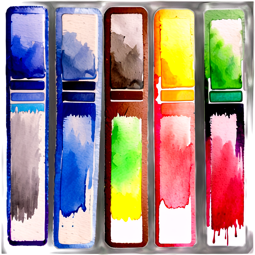 Watercolor Paint Swatch Png 72 PNG image