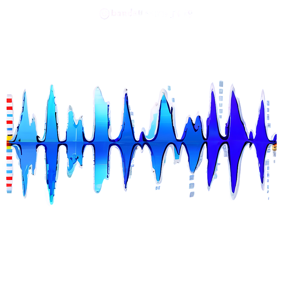 Watercolor Sound Wave Png 05232024 PNG image