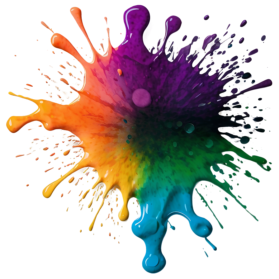 Watercolor Splat Png Iac PNG image