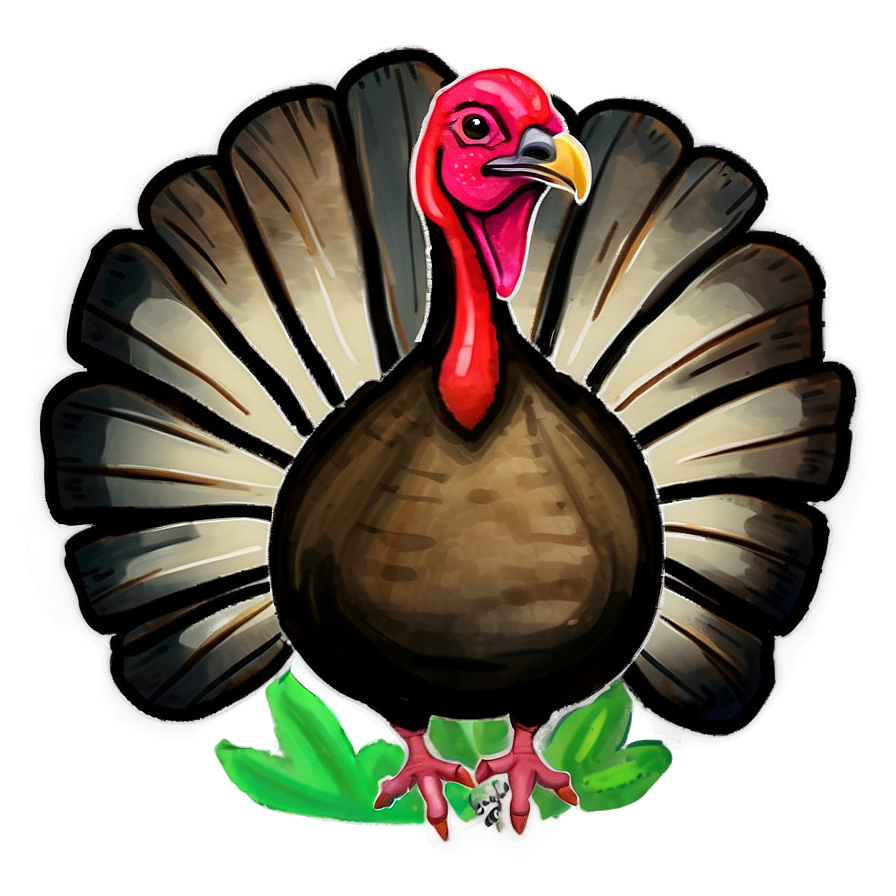 Watercolor Turkey Png Rpd3 PNG image