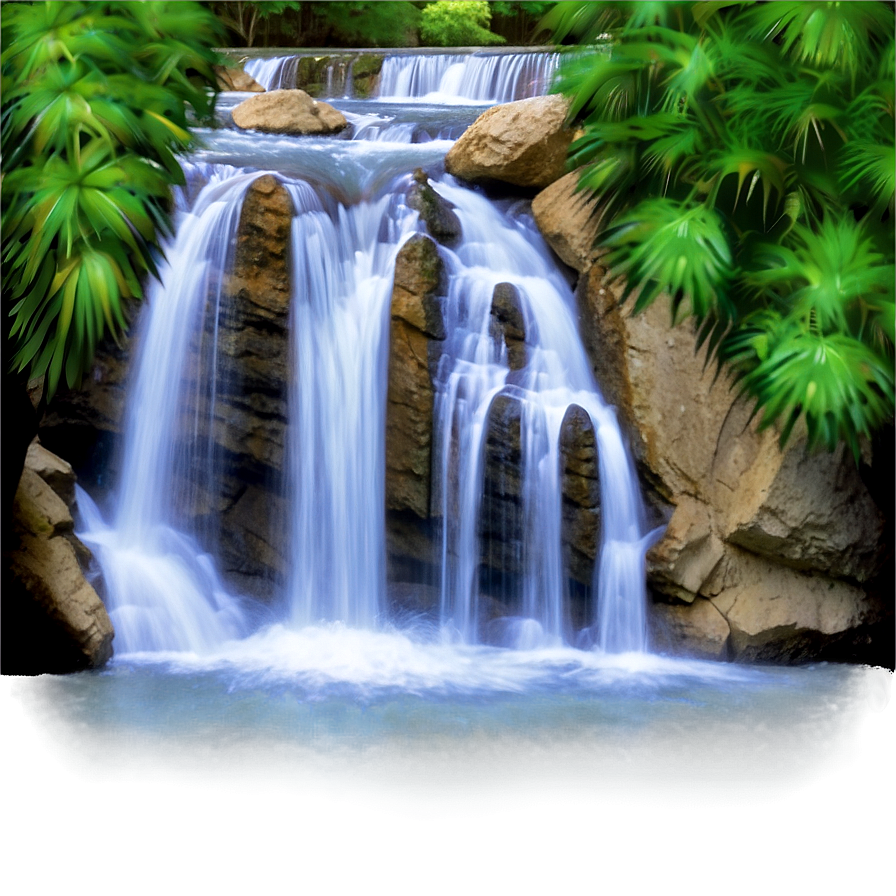 Waterfall Png Fro55 PNG image