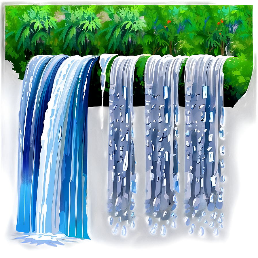 Waterfall Scenery Png 18 PNG image