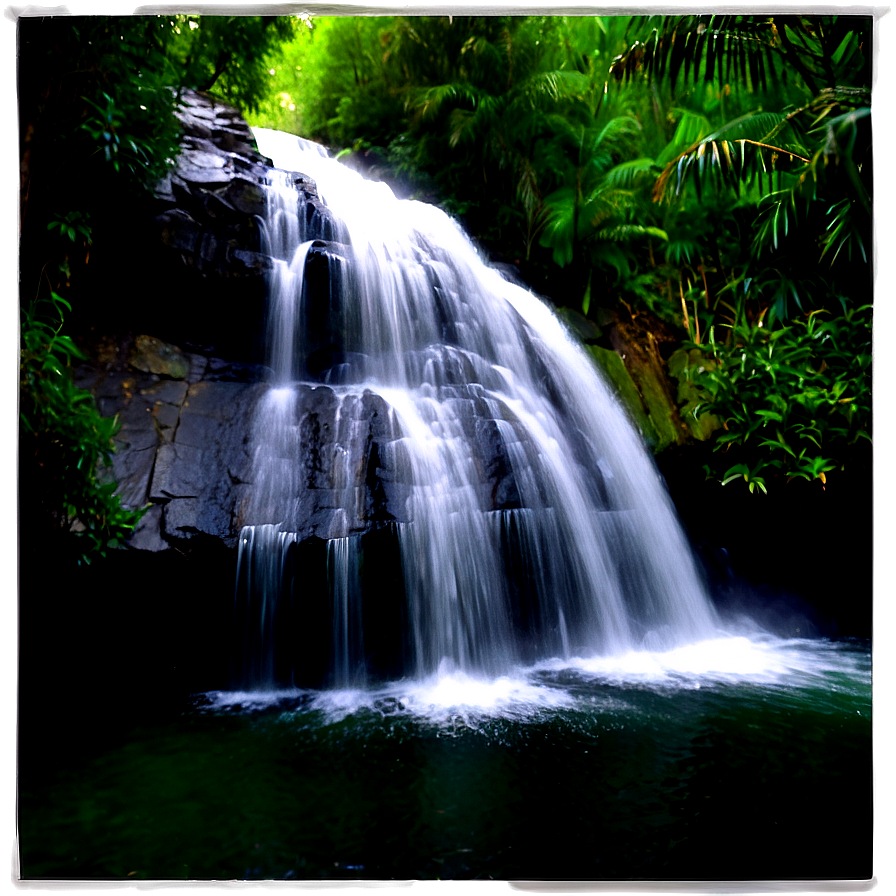 Waterfall View Png Llx63 PNG image