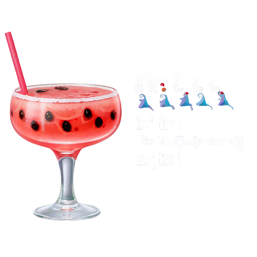 Watermelon Cocktail Png 05232024 PNG image