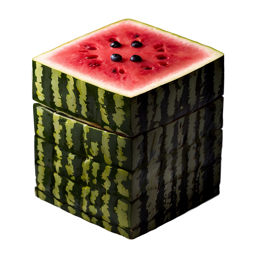 Watermelon Cube Png 05232024 PNG image