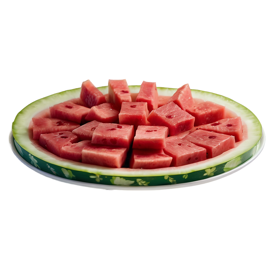 Watermelon Platter Png 05232024 PNG image