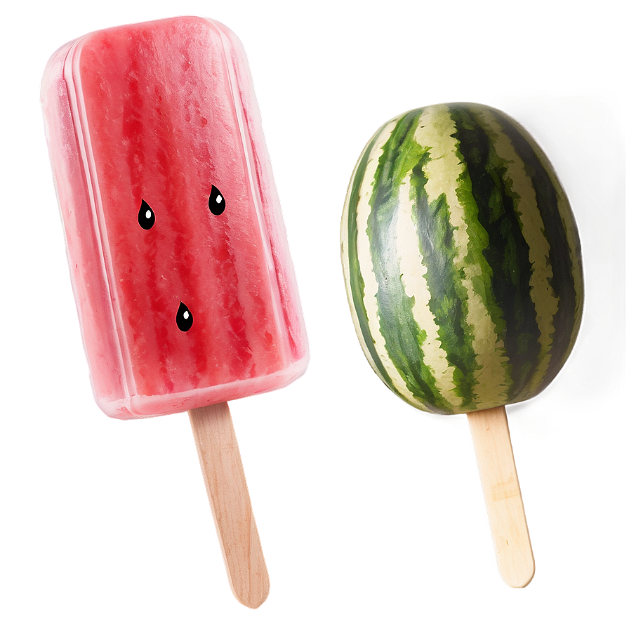 Watermelon Popsicle Png Ldr PNG image