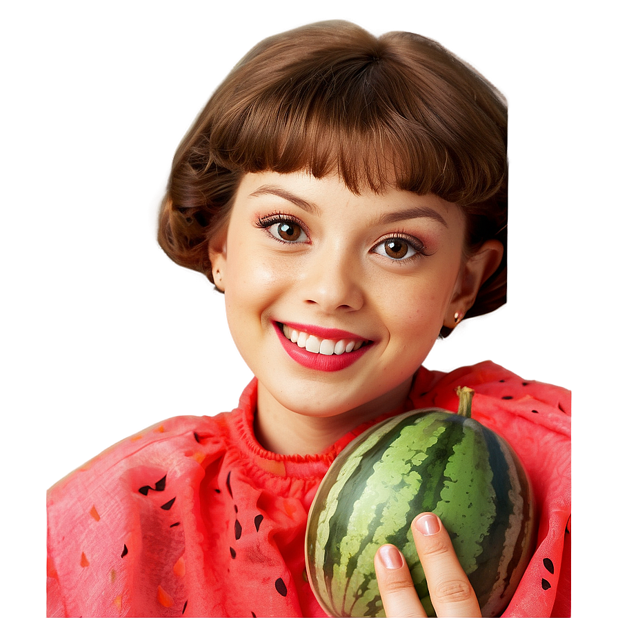 Watermelon Print Png 05232024 PNG image