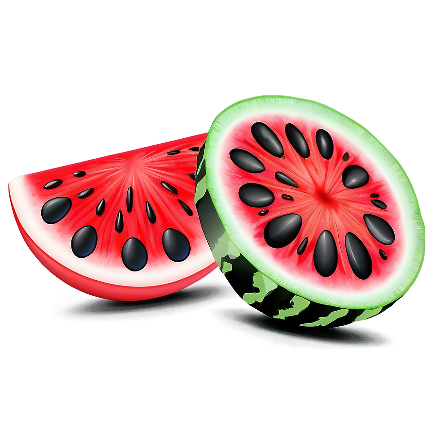 Watermelon Seed Art Png Eiv PNG image