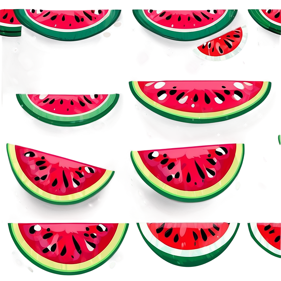 Watermelon Seed Pattern Png 06272024 PNG image