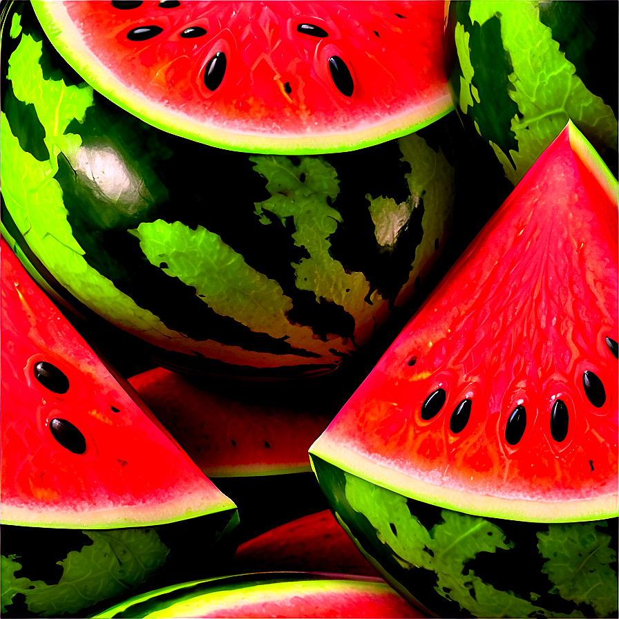 Watermelon Seeds A PNG image