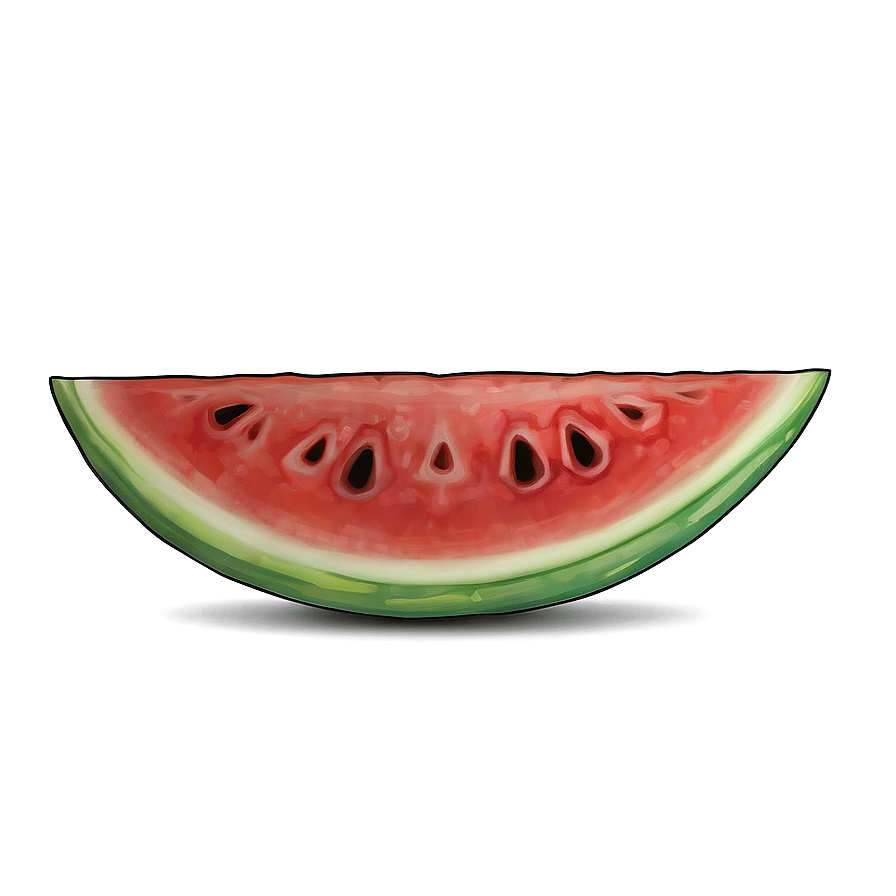 Watermelon Slice A PNG image