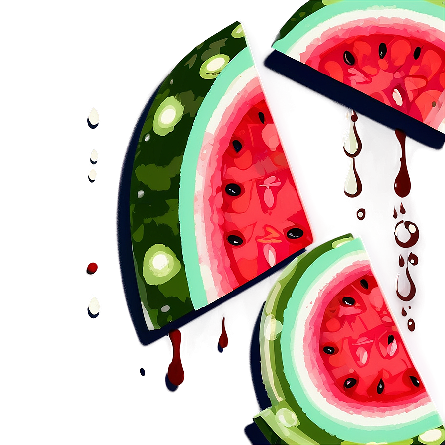 Watermelon Slice With Bite Png 06132024 PNG image