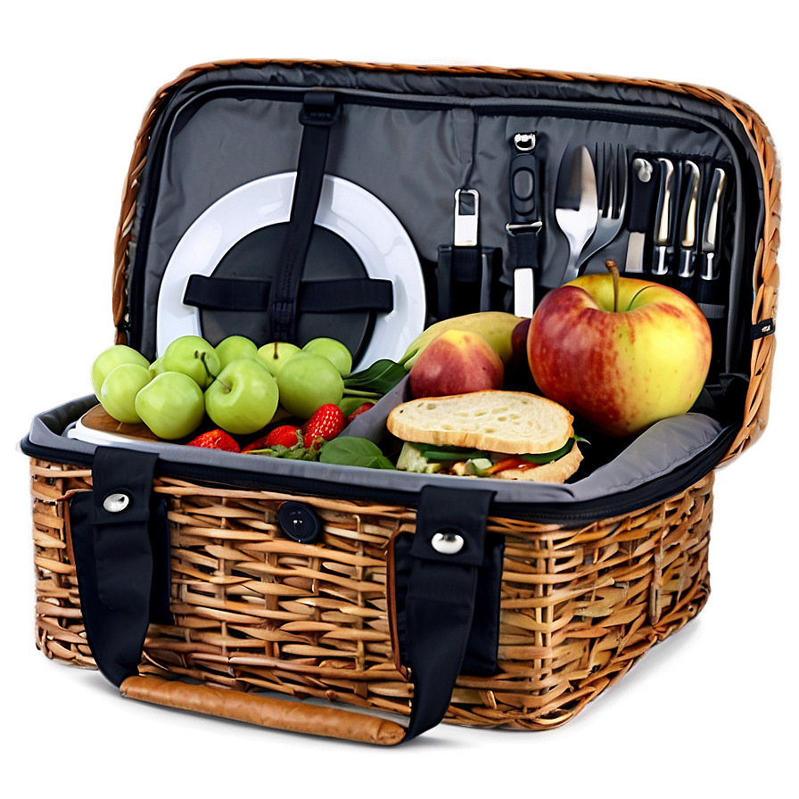 Waterproof Picnic Basket Png 06122024 PNG image