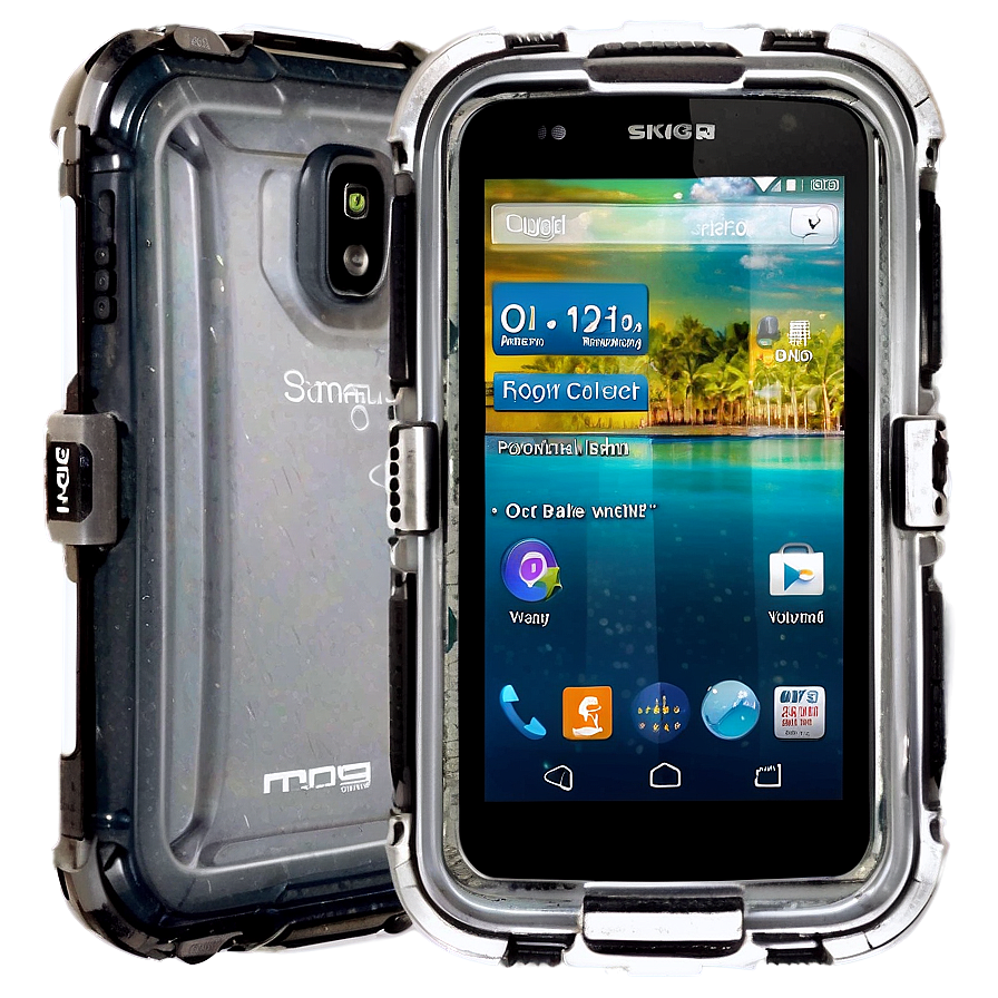 Waterproof Smartphone Png Aig PNG image