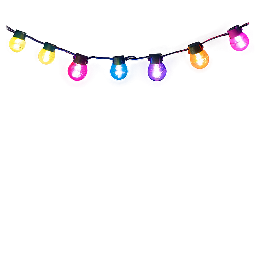 Waterproof String Lights Png 32 PNG image