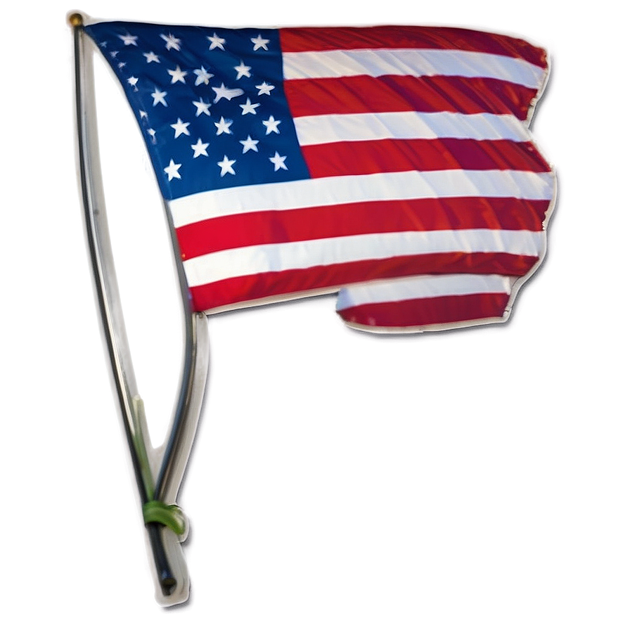 Waving American Flag Transparent Background Kyk PNG image