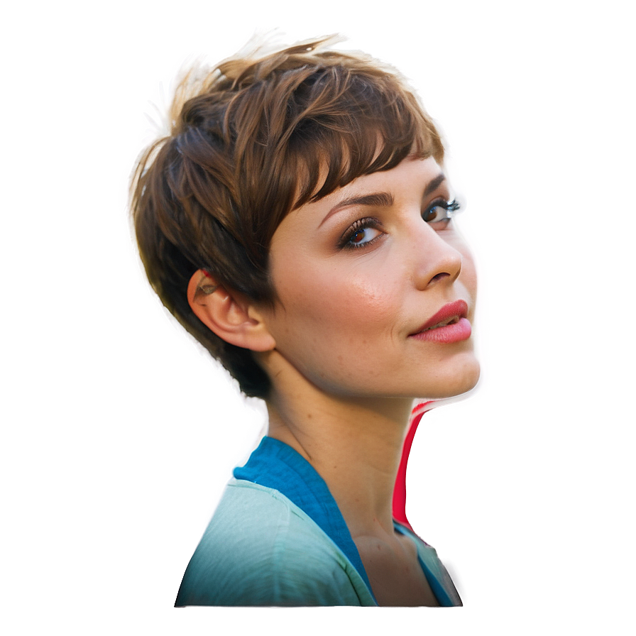 Wavy Pixie Cut Png 06272024 PNG image