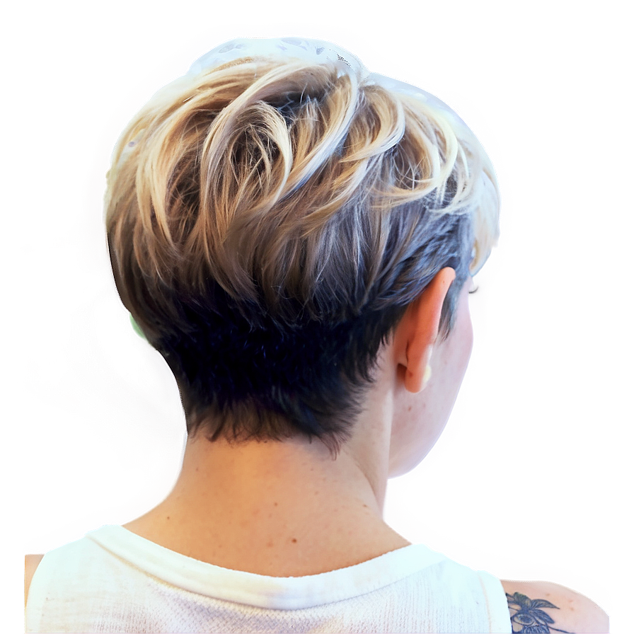 Wavy Pixie Cut Png Ikk PNG image