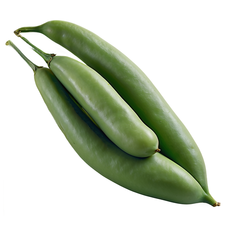 Wax Bean Vegetable Png 05242024 PNG image