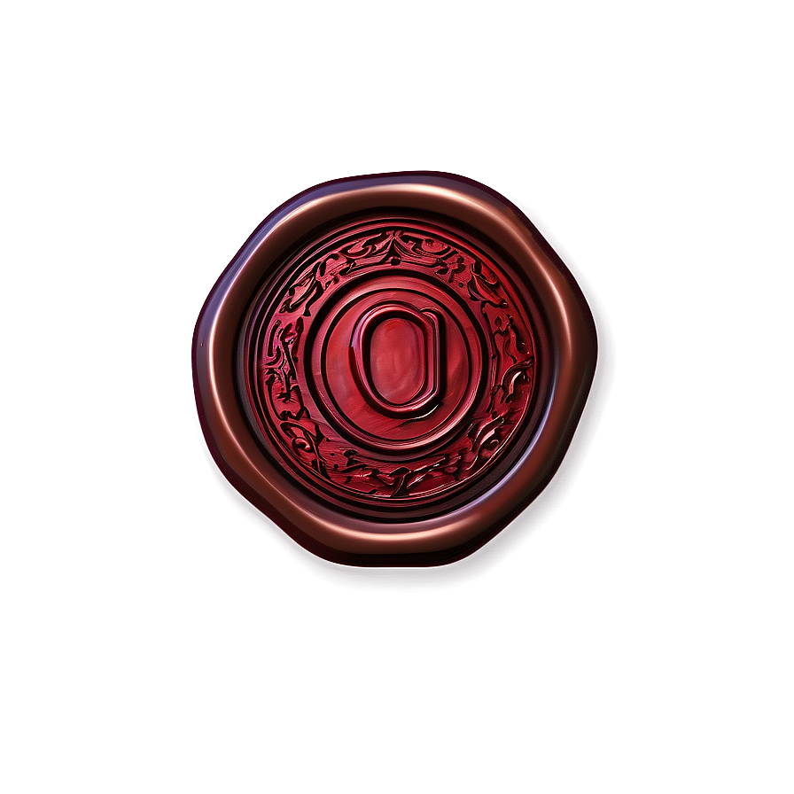 Wax Seal Pattern Png Qln PNG image