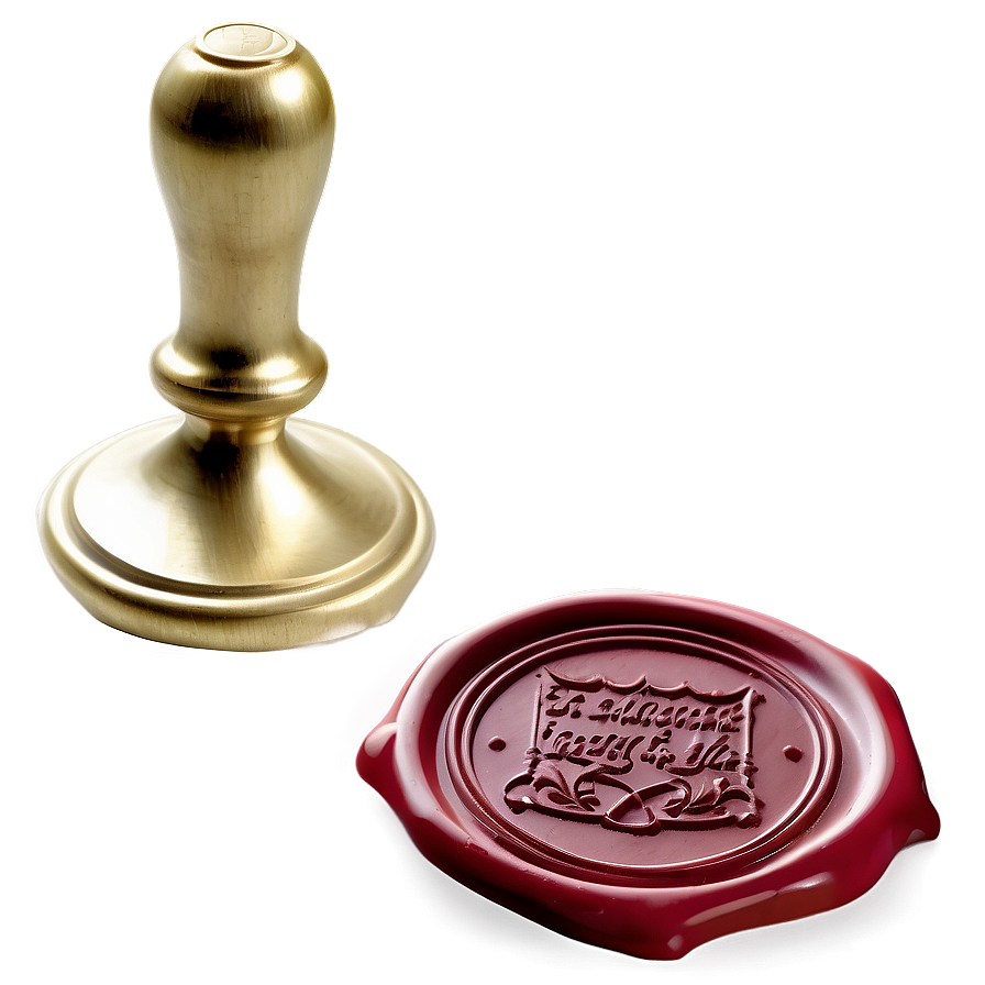 Wax Seal Stamp Png Vak PNG image