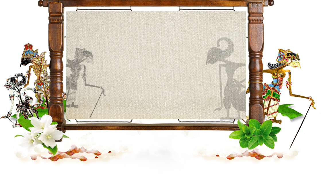 Wayang Kulit Shadow Puppet Frame PNG image