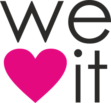 We Heart It Logo PNG image