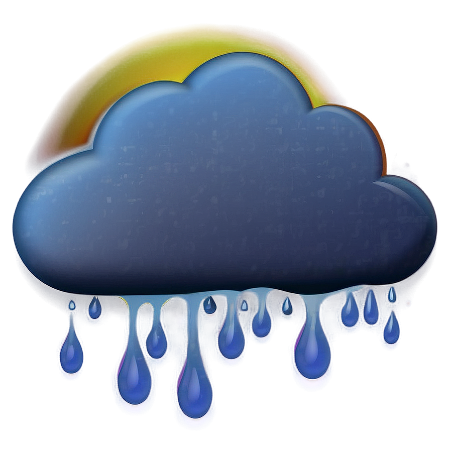 Weather Cloud Emoji Png 06272024 PNG image